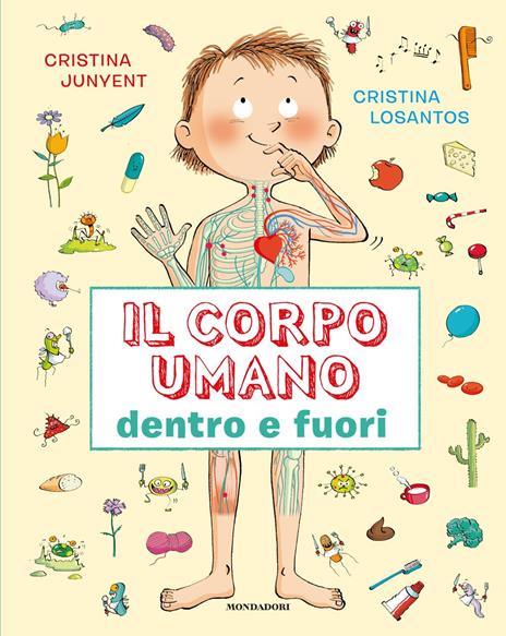 Il corpo umano dentro e fuori - Cristina Junyent - copertina