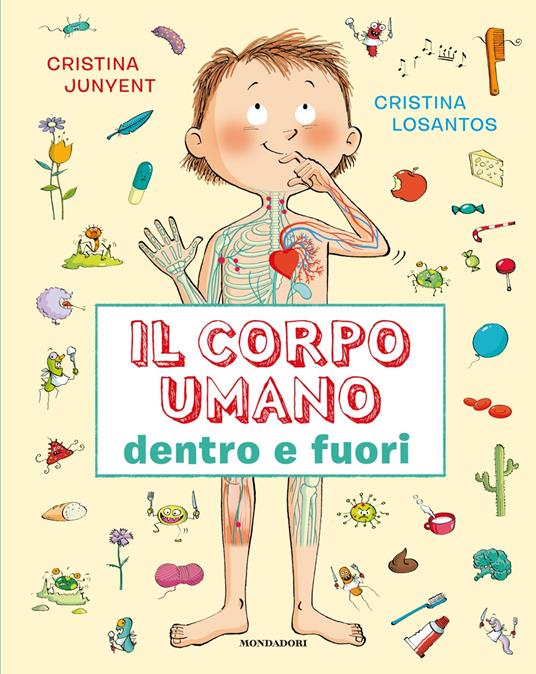 Il corpo umano dentro e fuori - Cristina Junyent - copertina