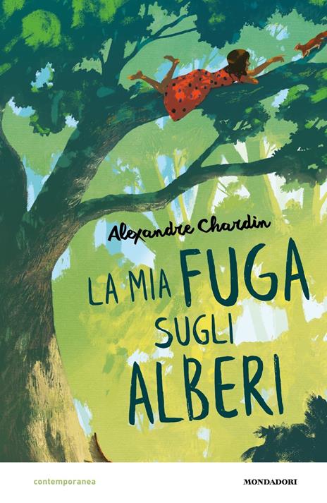 La mia fuga sugli alberi - Alexandre Chardin - copertina