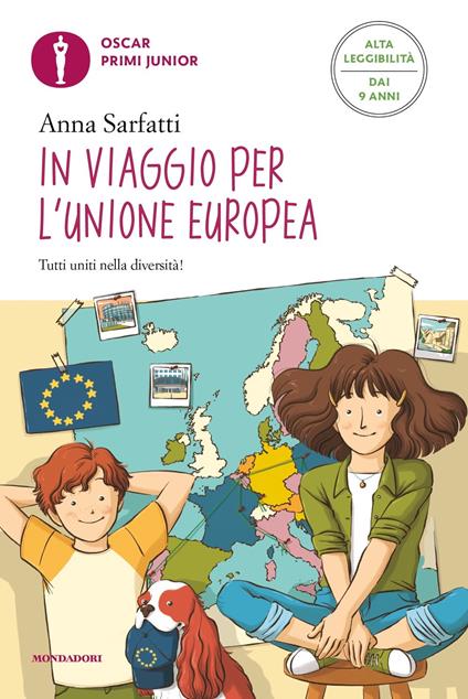 In viaggio per l'Unione Europea. Ediz. ad alta leggibilità - Anna Sarfatti - copertina
