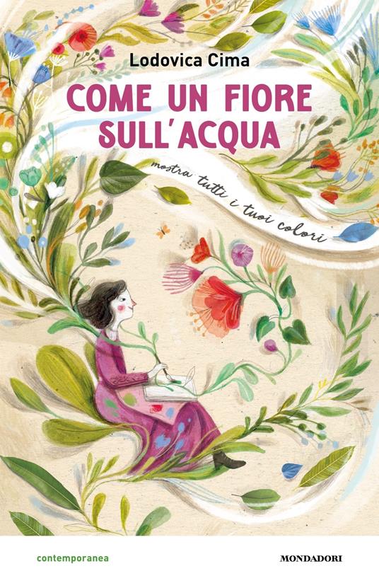 Come un fiore sull'acqua - Lodovica Cima - copertina