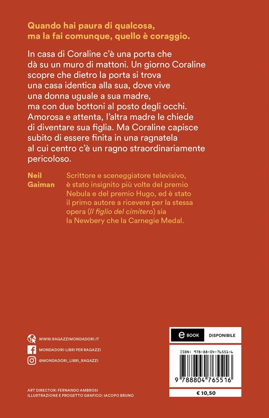 Coraline - Neil Gaiman - Libro - Mondadori - Oscar bestsellers