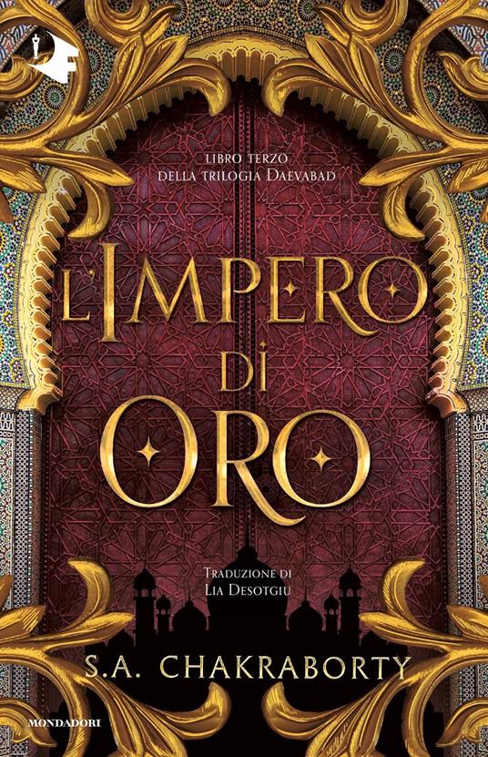 L'impero di oro - S. A. Chakraborty - copertina