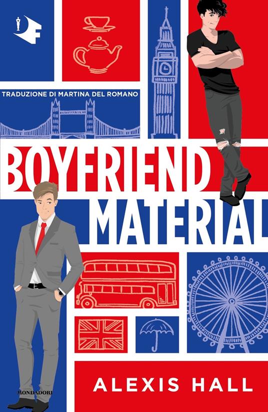 Boyfriend Material - Alexis Hall - copertina
