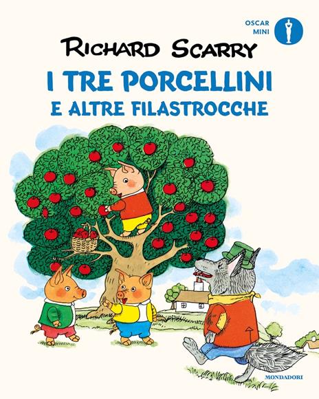 I tre porcellini e altre filastrocche. Ediz. a colori - Richard Scarry - copertina