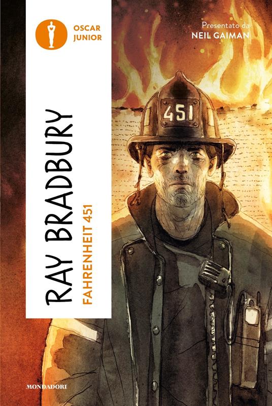 Fahrenheit 451 - Ray Bradbury - copertina