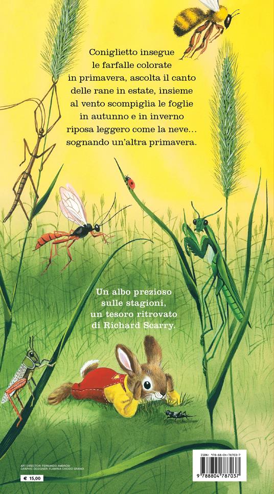 Le stagioni di Coniglietto. Ediz. a colori - Richard Scarry - 2