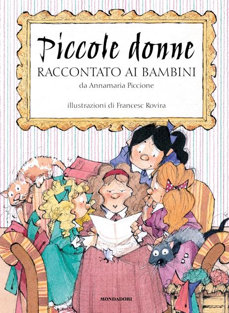 Piccole donne raccontato ai bambini - Annamaria Piccione - copertina