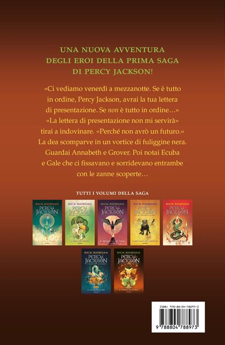 Il furore della dea. Percy Jackson e gli dei dell'Olimpo. Vol. 7 - Rick Riordan - 2