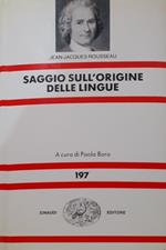 Saggio sull'origine delle lingue