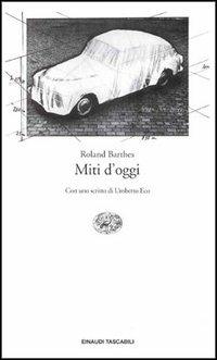 Miti d'oggi - Roland Barthes - copertina