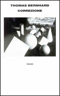 Correzione - Thomas Bernhard - copertina