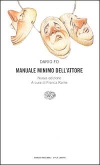 Manuale minimo dell'attore - Dario Fo - copertina