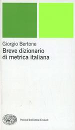 Breve dizionario di metrica italiana