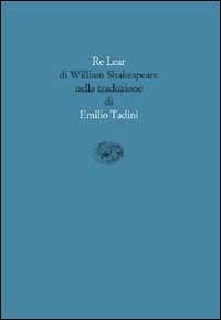 Re Lear - William Shakespeare - copertina