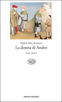 La donna di Andro - P. Afro Terenzio - copertina