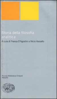 Storia della filosofia analitica - copertina