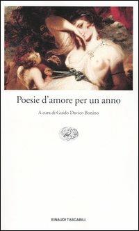 Poesie d'amore per un anno - copertina