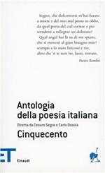 Antologia della poesia italiana. Vol. 4: Il Cinquecento