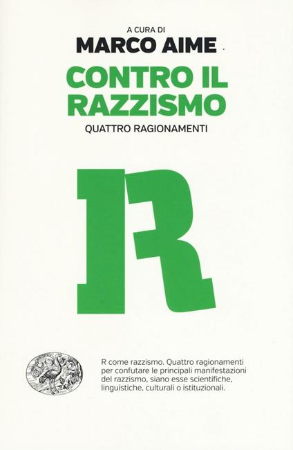 Contro il razzismo. Quattro ragionamenti - copertina