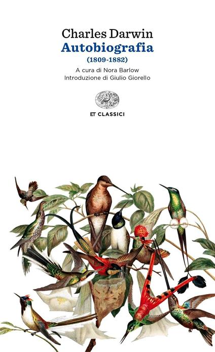 Autobiografia (1809-1882) - Charles Darwin - copertina