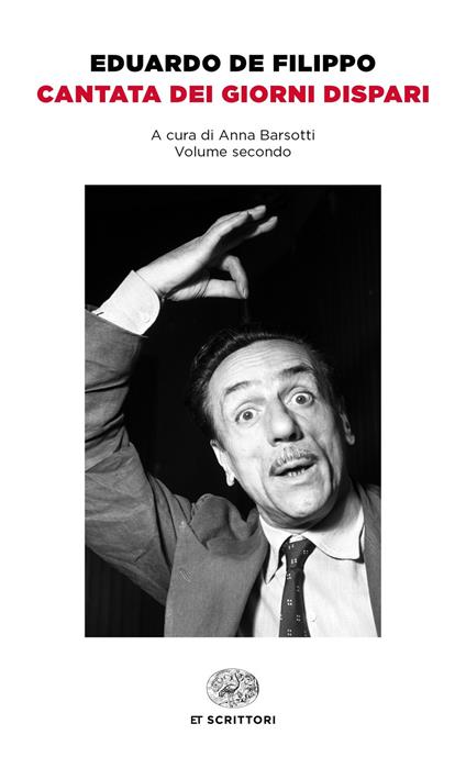 Cantata dei giorni dispari. Vol. 2 - Eduardo De Filippo - copertina