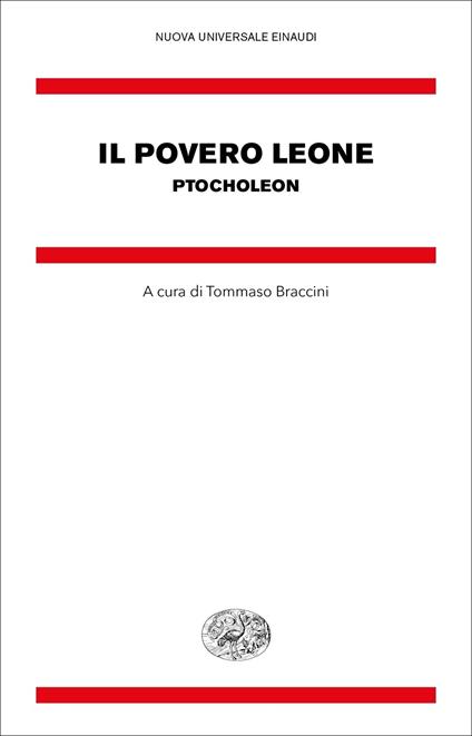 Il povero leone. Ptocholeon. Testo greco bizantino a fronte - copertina