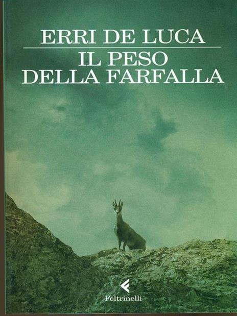 Il peso della farfalla - Erri De Luca - copertina