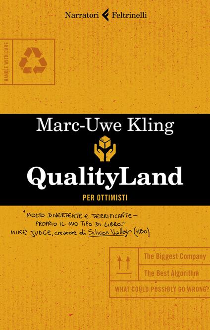 Qualityland. Per ottimisti - Marc-Uwe Kling - copertina