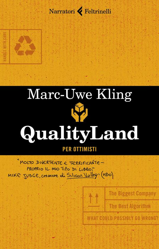 Qualityland. Per ottimisti - Marc-Uwe Kling - copertina