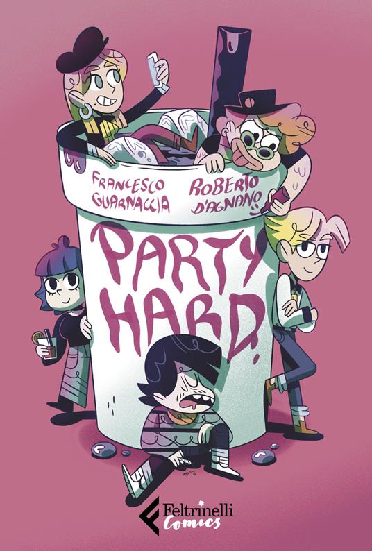 Party hard - Francesco Guarnaccia - copertina