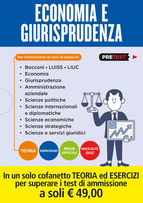 Economia e giurisprudenza. Teoria-Eserciziari-Prove ufficiali-Raccolte quiz - copertina