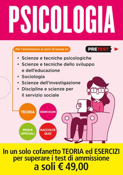 Psicologia. Teoria-Eserciziari-Prove ufficiali-Raccolte quiz - copertina