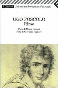 Rime - Ugo Foscolo - copertina