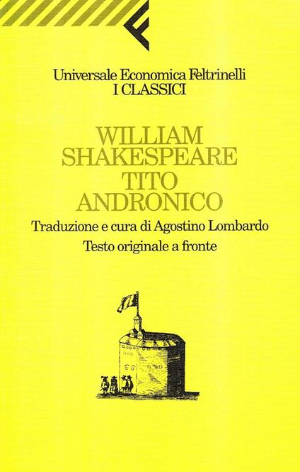 Tito Andronico. Testo originale a fronte - William Shakespeare - copertina