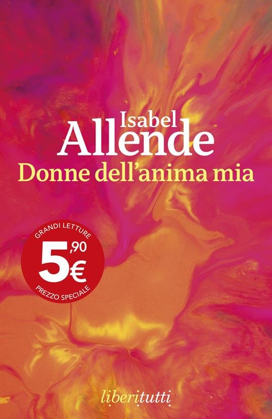 Donne dell'anima mia - Isabel Allende - copertina