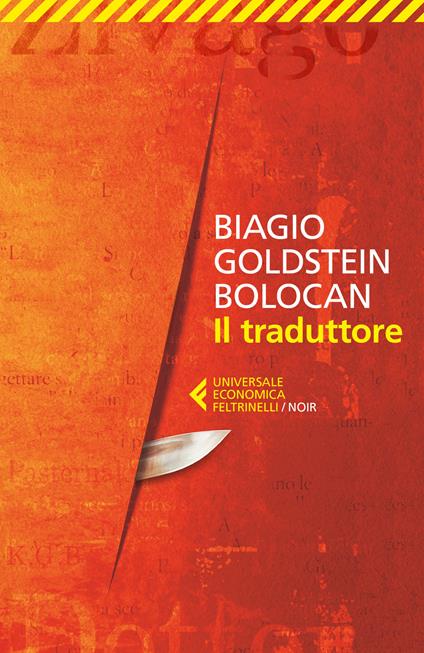 Il traduttore - Biagio Goldstein Bolocan - copertina