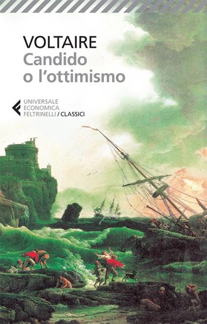 Candido o l'ottimismo - Voltaire - copertina