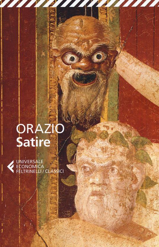 Satire. Testo latino a fronte - Quinto Orazio Flacco - copertina