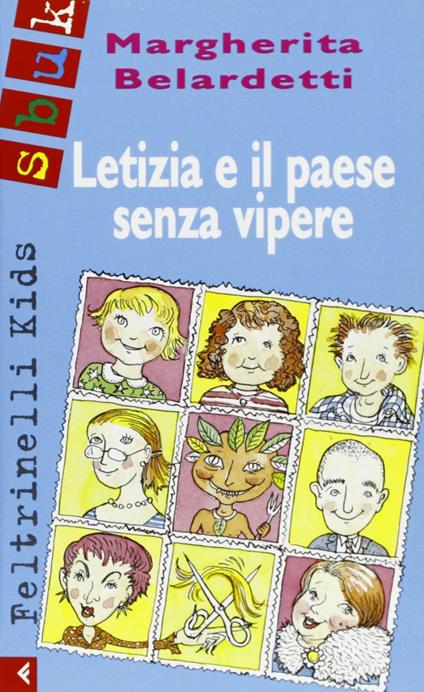 Letizia e il paese senza vipere - Margherita Belardetti - copertina