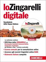 Lo Zingarelli 2014. Vocabolario della lingua italiana. Licenza online di 12 mesi dall'attivazione. DVD-ROM