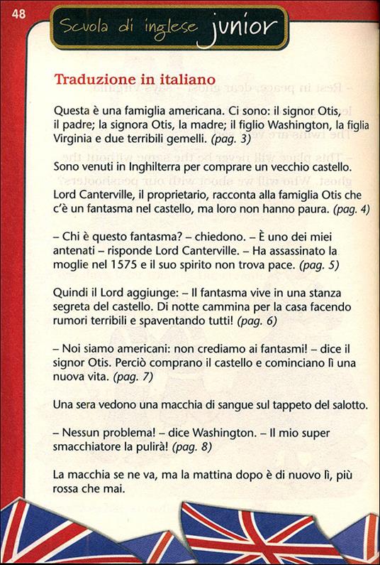 The Canterville ghost. Con traduzione e dizionario - Oscar Wilde - Libro -  Giunti Junior - Scuola d'inglese 2 livello | laFeltrinelli