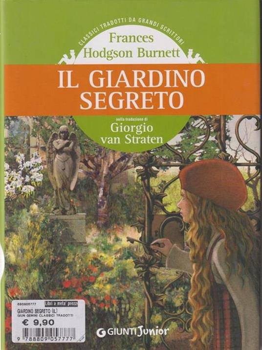 Il giardino segreto - Frances Hodgson Burnett - copertina