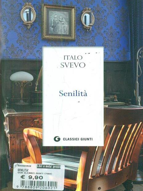 Senilità - Italo Svevo - 2