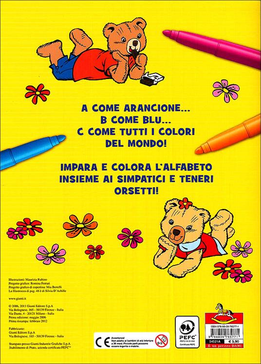 Il mio alfabetiere da colorare - 4