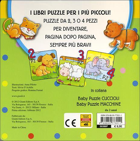 Cuccioli. Ediz. illustrata. Con 5 puzzle - Silvia D'Achille,Anna Pilotto - 7