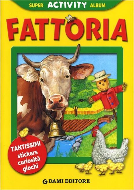 Fattoria. Con adesivi - Anna Casalis - copertina