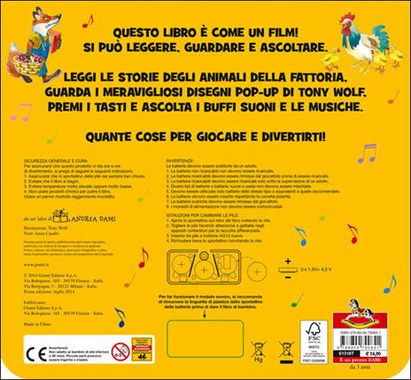 La fattoria. Libro pop-up sonoro - Anna Casalis - 2