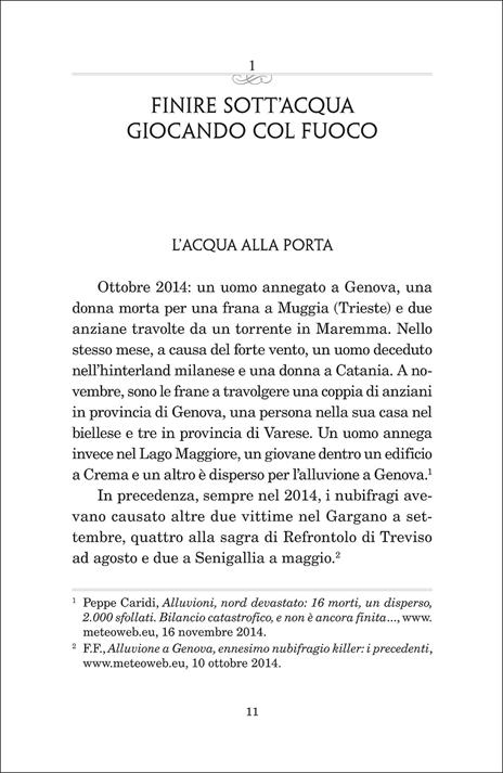 Con l'acqua alla gola. Tutti i responsabili dell'emergenza climatica in cui viviamo - Daniele Pernigotti - 6