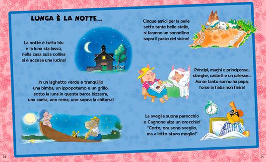 Le filastrocche della buonanotte - Tony Wolf - Silvia D'Achille - - Libro - Dami  Editore - Cartonati cicciotti